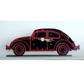 VW Beetle Acrylic Clock
